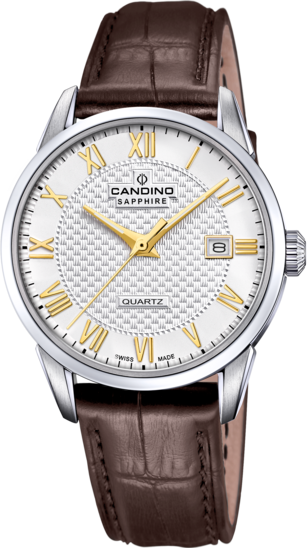 Swiss Men's CANDINO watch, silver. Collection COUPLE. C4712/B