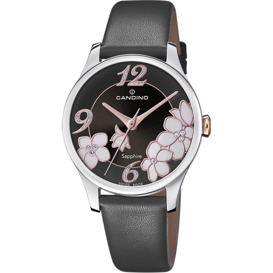 Reloj Suizo CANDINO para mujer, colección LADY ELEGANCE color Gris C4720/6