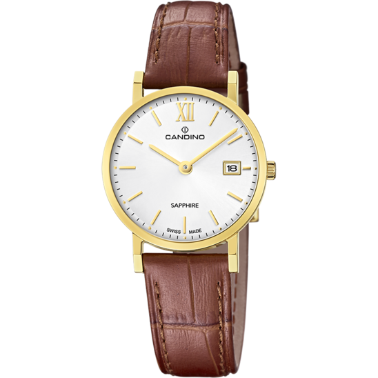 Swiss Women's CANDINO watch, white. Collection COUPLE. C4727/1