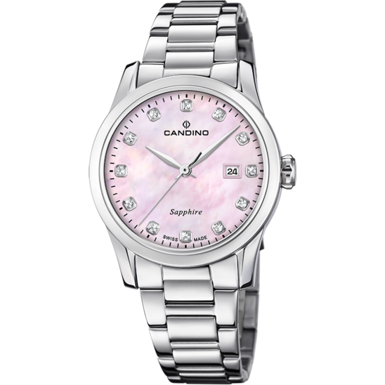 Reloj De Mujer Candino Swiss Made Essentials Stainless Steel C4738/6