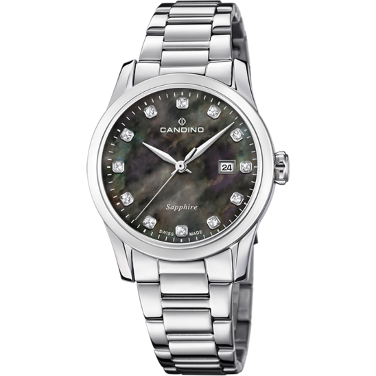 Reloj De Mujer Candino Swiss Made Essentials Stainless Steel C4738/7