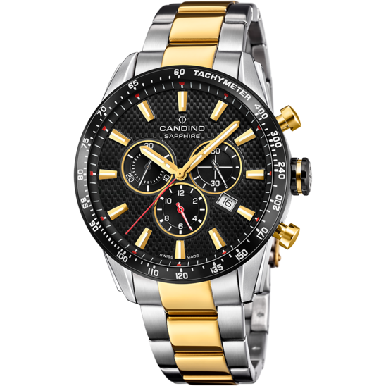 Reloj De Hombre Candino Swiss Made Gents Chrono C4748/d