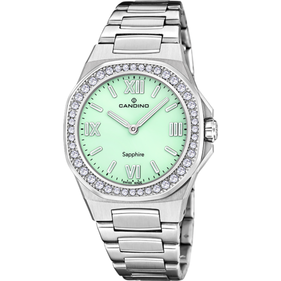 Grüner DamenSchweizer Uhr CANDINO LADY ELEGANCE. C4753/2
