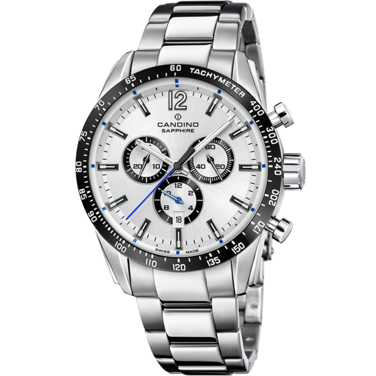 Reloj De Hombre Candino Swiss Made Gents Chrono C4757/a