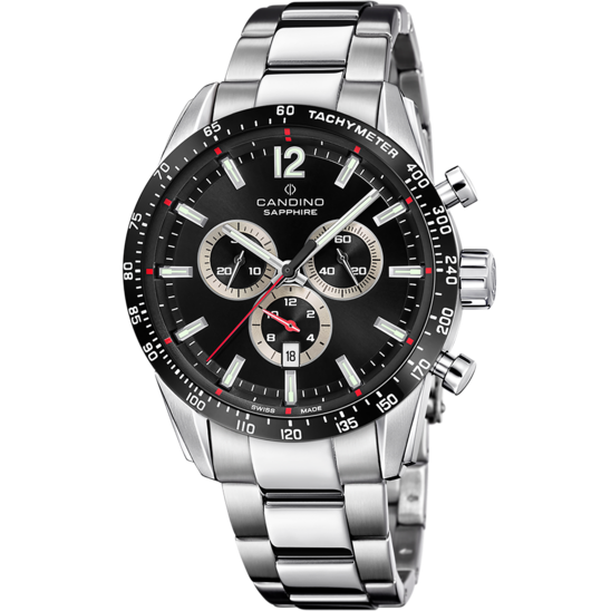 Reloj De Hombre Candino Swiss Made Gents Chrono C4757/d