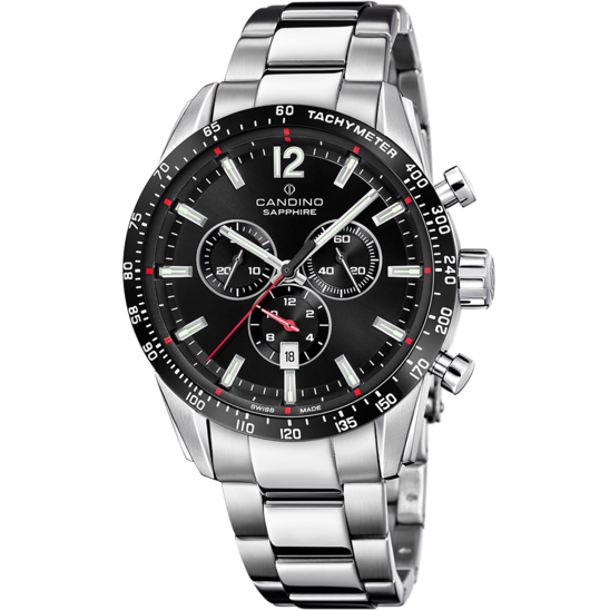 Reloj De Hombre Candino Swiss Made Gents Chrono C4757/g