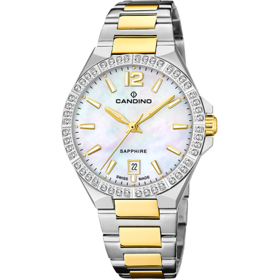 Reloj De Mujer Candino Swiss Made Essentials Stainless Steel C4761/a