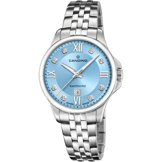 Swiss Women's CANDINO watch, blue. Collection LADY ELEGANCE. C4766/2