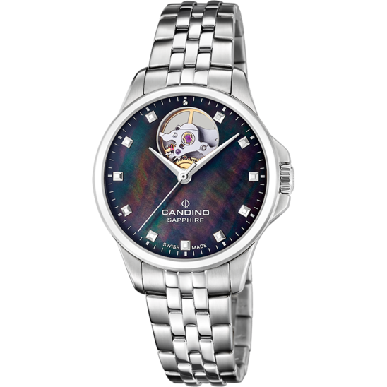 Reloj De Mujer Candino Swiss Made Automatic C4770/b