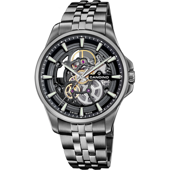 Reloj De Hombre Candino Swiss Made Automatic C4782/3