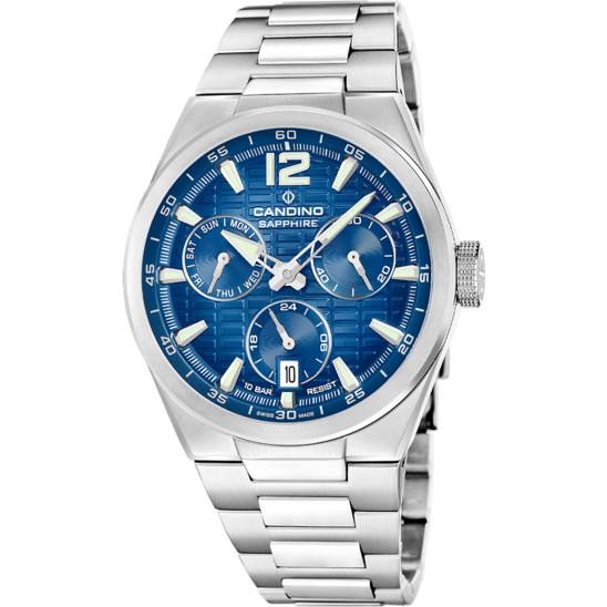 Reloj De Hombre Candino Swiss Made Essentials Stainless Steel C4796/2