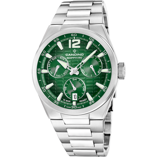 Reloj De Hombre Candino Swiss Made Essentials Stainless Steel C4796/3