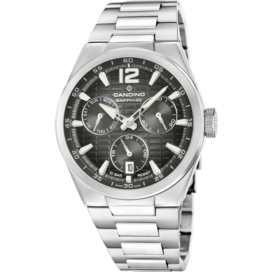 Reloj De Hombre Candino Swiss Made Essentials Stainless Steel C4796/4