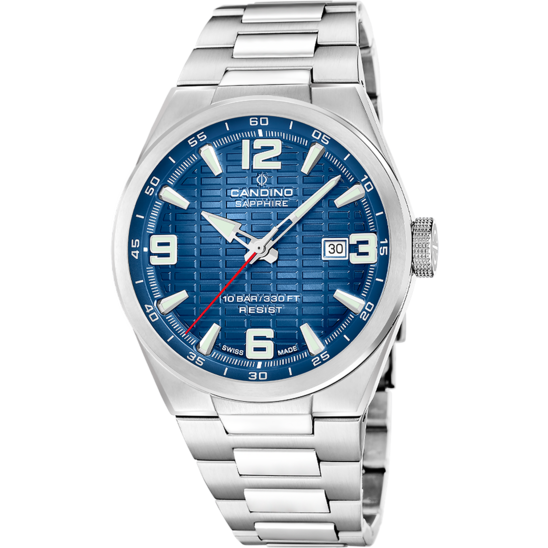 Reloj De Hombre Candino Swiss Made Essentials Stainless Steel C4797/2