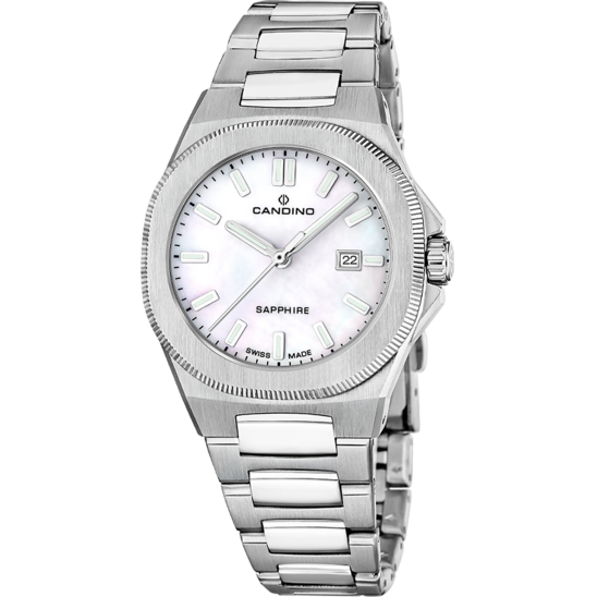 Reloj De Mujer Candino Swiss Made Couple Time C4800/1