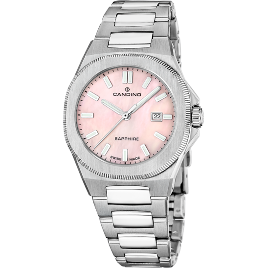 Reloj De Mujer Candino Swiss Made Couple Time C4800/2