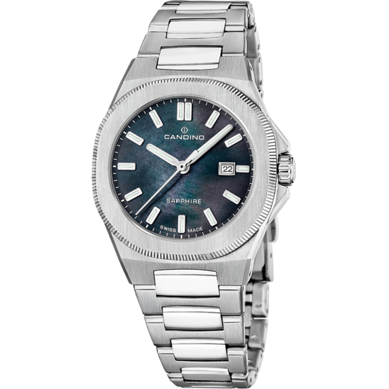 Reloj De Mujer Candino Swiss Made Couple Time C4800/3