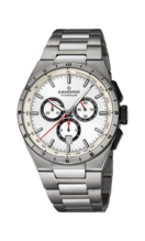 Silberner MännerSchweizer Uhr CANDINO TITANIUM. C4603/A