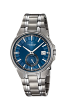 Blauw Heren Zwitsers Horloge CANDINO TITANIUM. C4604/3