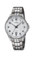 Silberner MännerSchweizer Uhr CANDINO TITANIUM. C4606/1