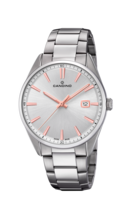 Witte Heren Zwitsers Horloge CANDINO GENTS CLASSIC TIMELESS. C4621/1