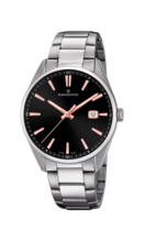 Reloj Suizo CANDINO para hombre, colección GENTS CLASSIC TIMELESS color Negro C4621/4