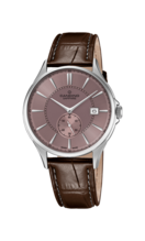 Reloj Suizo CANDINO para hombre, colección GENTS CLASSIC TIMELESS color Marrón C4634/3