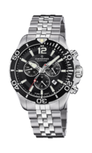 MONTRE CANDINO C4714/3 NOIR, BRACELET EN ACIER, HOMME