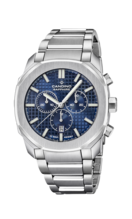 Blauw Heren Zwitsers Horloge CANDINO CHRONOS GUILLOCHÉ. C4746/2