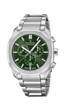 Swiss Men's CANDINO watch, green. Collection CHRONOS GUILLOCHÉ. C4746/3