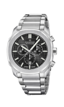 Zwarte Heren Zwitsers Horloge CANDINO CHRONOS GUILLOCHÉ. C4746/4