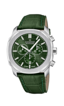 Reloj Suizo CANDINO para hombre, colección CHRONOS GUILLOCHÉ color Verde C4747/3