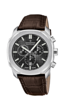 Zwarte Heren Zwitsers Horloge CANDINO CHRONOS GUILLOCHÉ. C4747/4