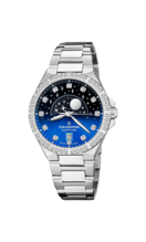 Swiss Women's CANDINO watch, black and blue. Collection CONSTELLATION. C4760/3