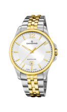 Witte Heren Zwitsers Horloge CANDINO GENTS CLASSIC TIMELESS. C4763/1