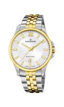 Witte Heren Zwitsers Horloge CANDINO GENTS CLASSIC TIMELESS. C4765/1