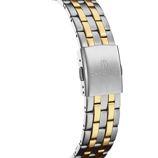 Swiss Men's CANDINO watch, beige. Collection COUPLE. C4702/C