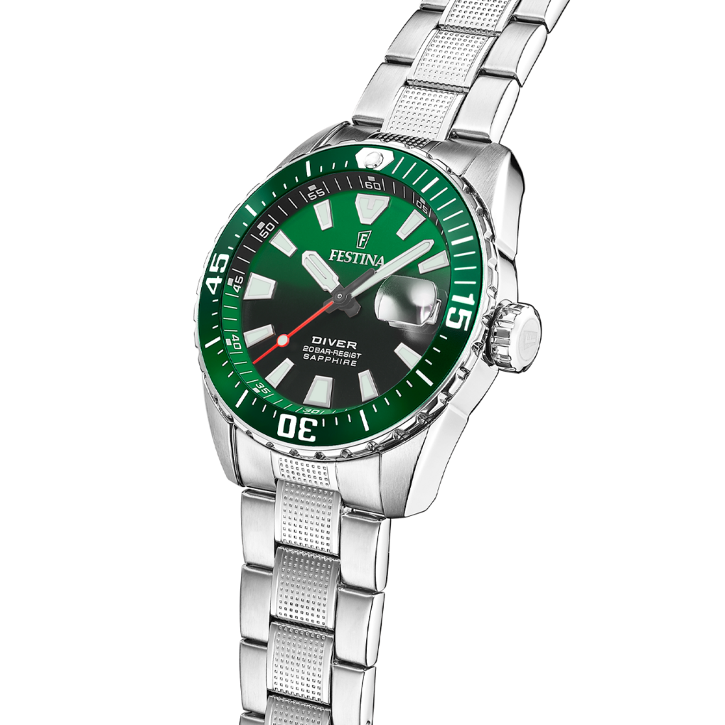 Festina analoog kwartshorloge voor heren met roestvrij stalen armband F20251/2 : Festina Festina analoog kwartshorloge voor heren met roestvrij stalen armband F20251/2 : Festina