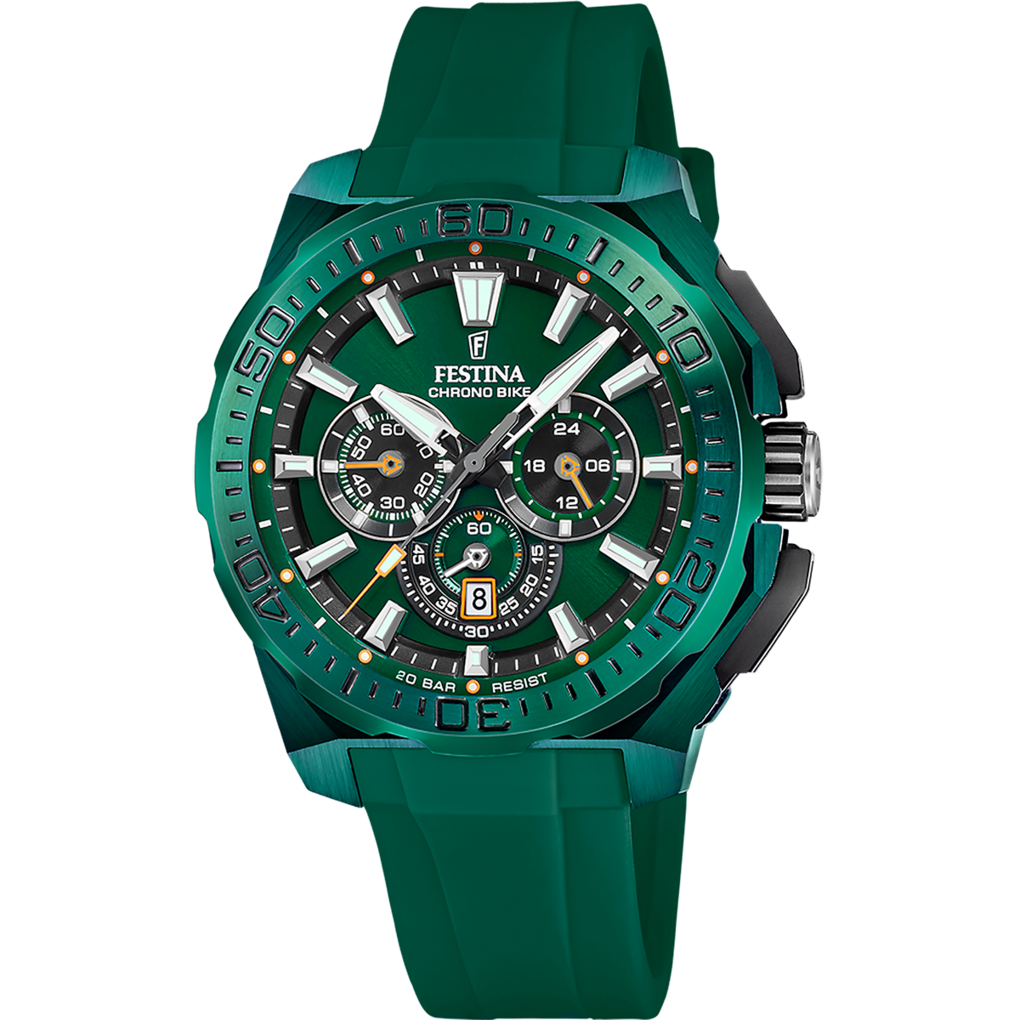MONTRE HOMME FESTINA CHRONO BIKE ÉDITION SPÉCIALE F20730/1 VERT