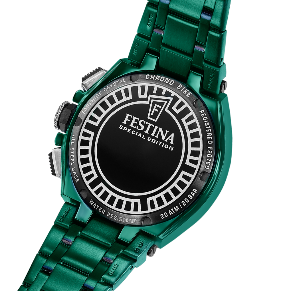 極美品 箱付 稼働 FESTINA CHRONO BIKE メンズ腕時計S356 Men's Festina Chrono Bike watch F20758/1