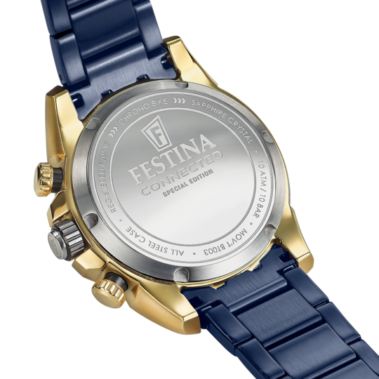 FESTINA CONNECTED WATCH F20547/1 BLAUW STALEN BAND,HEREN