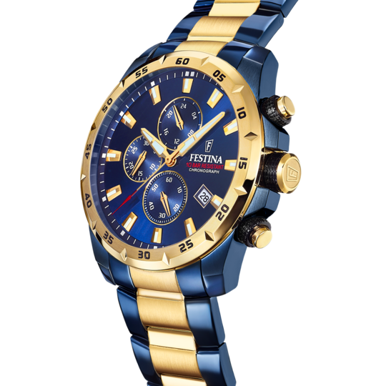 MONTRE FESTINA F20564/1 BLEU, BRACELET EN ACIER, HOMME