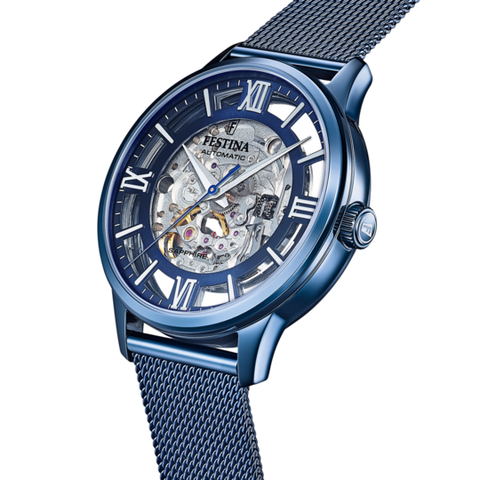 Montre festina best sale homme bleu