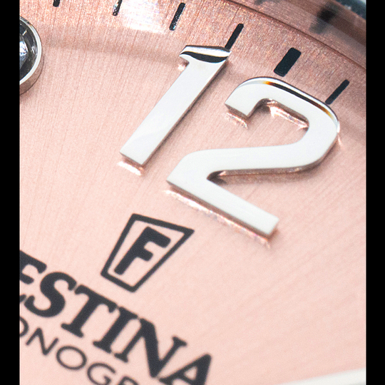 FESTINA WOMEN'S PINK BOYFRIEND COLLECTION STAINLESS STEEL WATCH BRACELET F20603/7