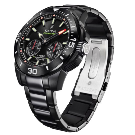 FESTINA CONNECTED F20648/1 PRETO AÇO INOXIDÁVEL 316L, HOMEM