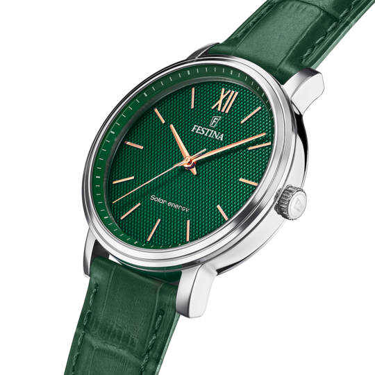 FESTINA SOLAR ENERGY F20660/5 VERDE CUERO, HOMBRE