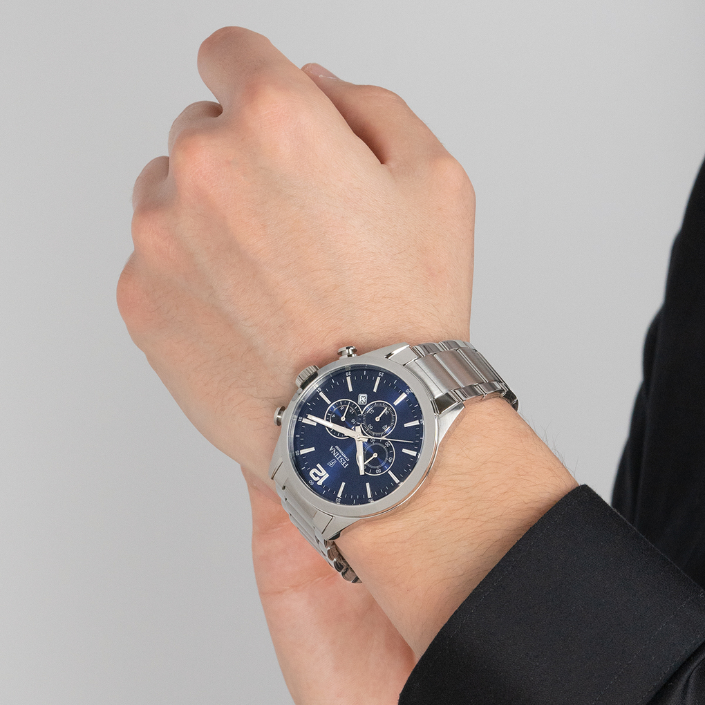 campus university montre festina homme inox