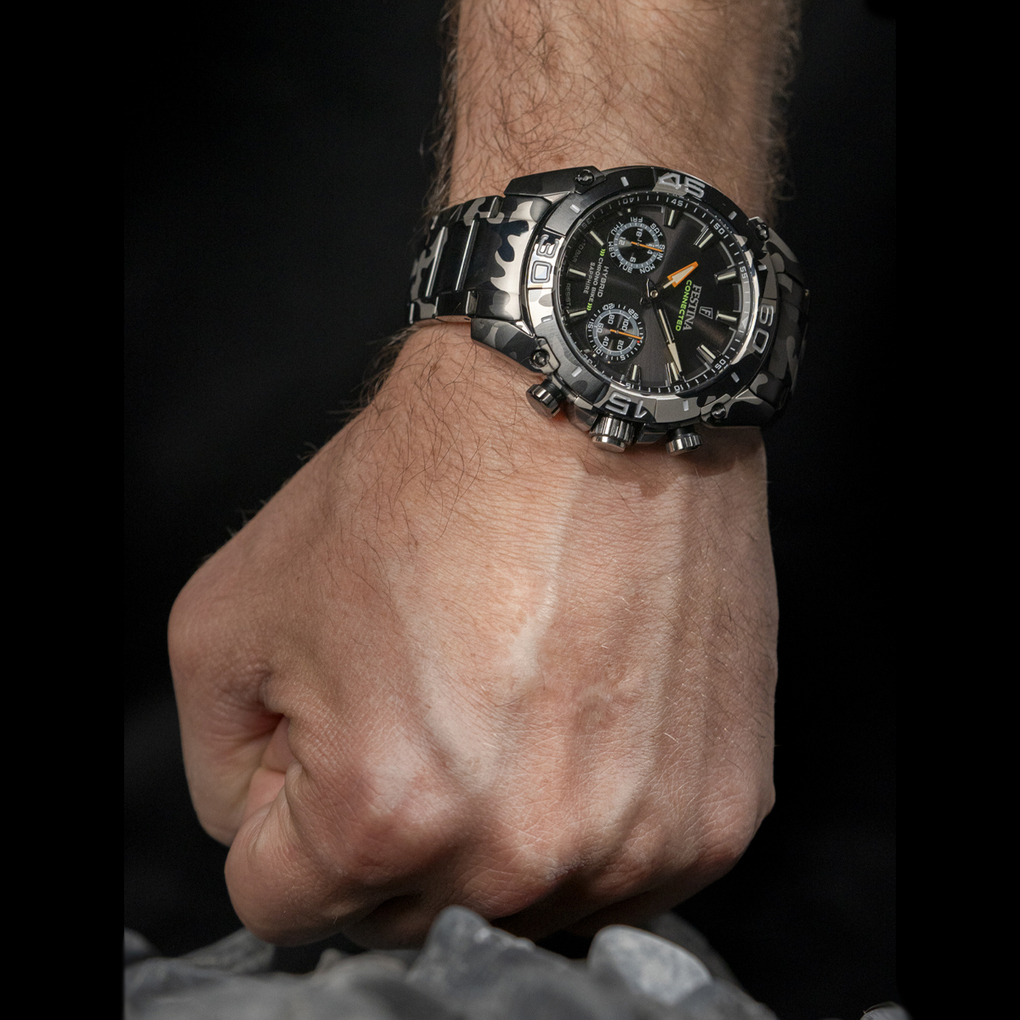 FESTINA CONNECTED F20545/1 NEGRO ACERO INOXIDABLE 316L, HOMBRE