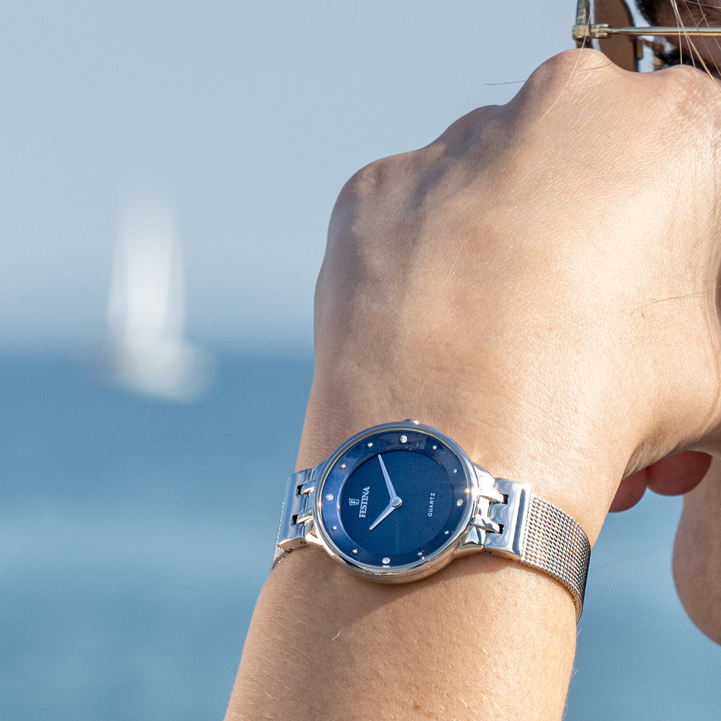 RELOJ DE MUJER FESTINA MADEMOISELLE F20597/3 CON ESFERA AZUL