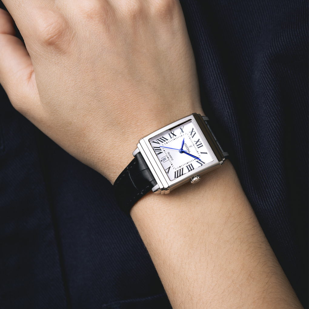 Uhrcenter Festina Uhren Herren Eckig Damenuhr Rechteckig Damenuhr Silber  Armband Festina Damenuhr